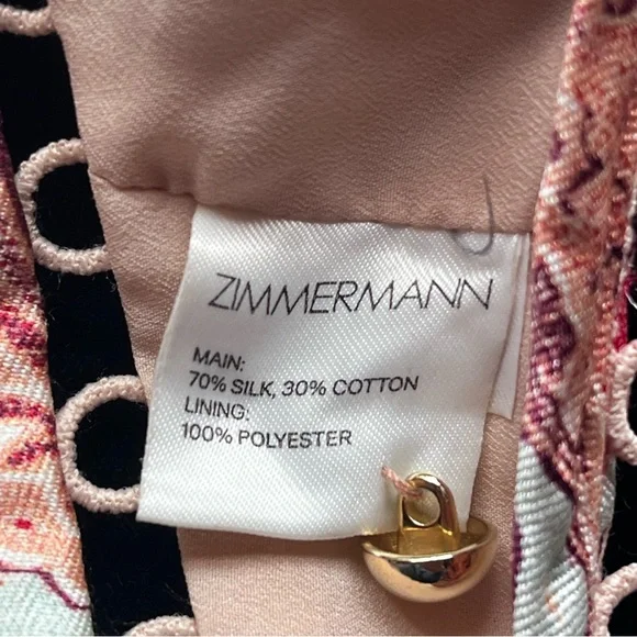 Zimmermann Paisley Halter Crop Top - Picture 15 of 15
